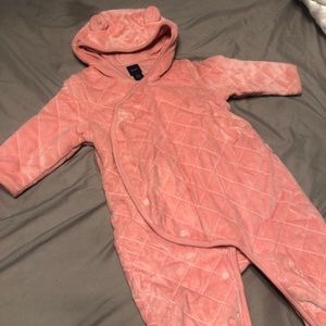 Baby Gap quilted velour bunting